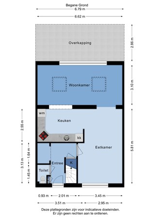 Floorplan - Johan Brouwerstraat 28, 5684 WC Best